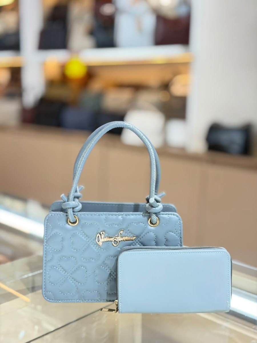 Blue Heart Mini Bag & Wallet — Women Bags at Owens International