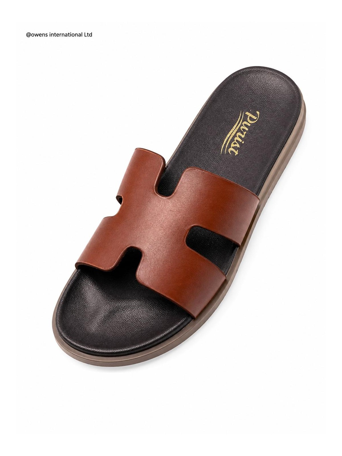 Brown H-Cut Slides