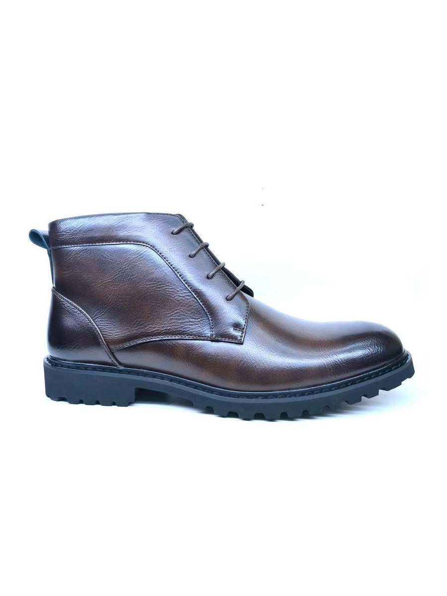 Brown Lace Chukka Boot — Men Shoes at Owens International