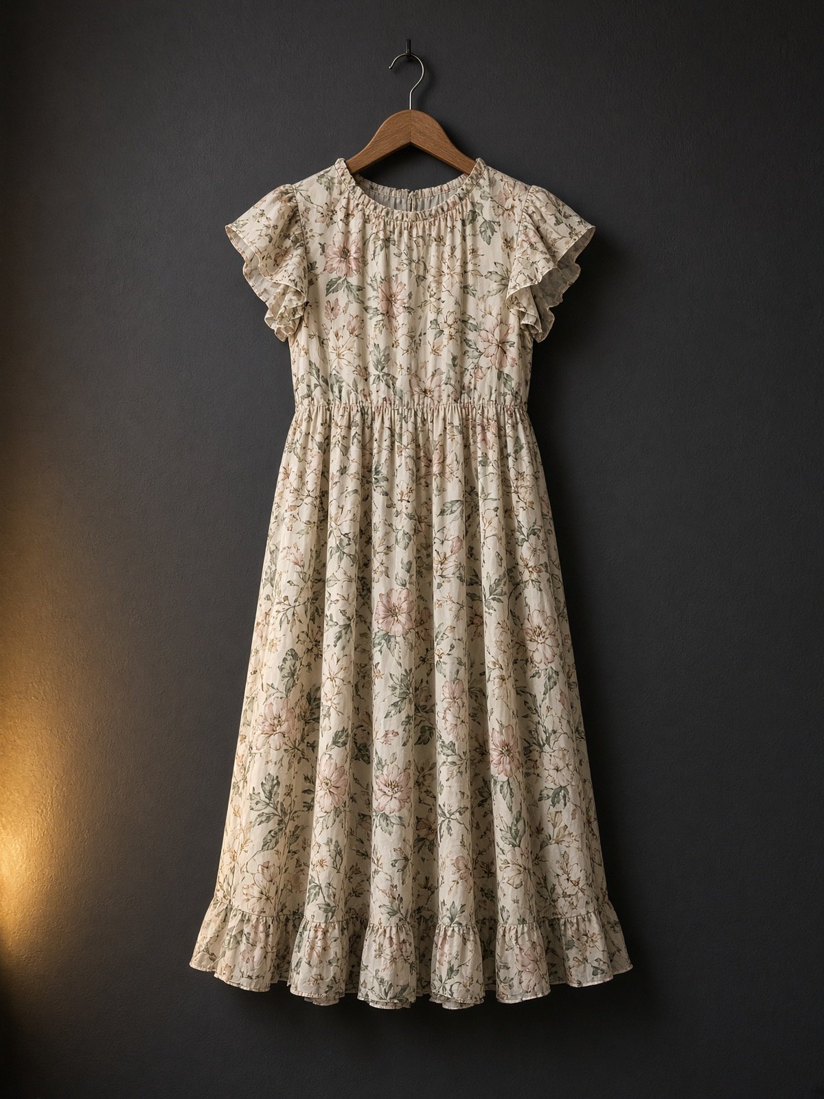 Girls Floral Midi Dress — Kids Clothes at Owens International