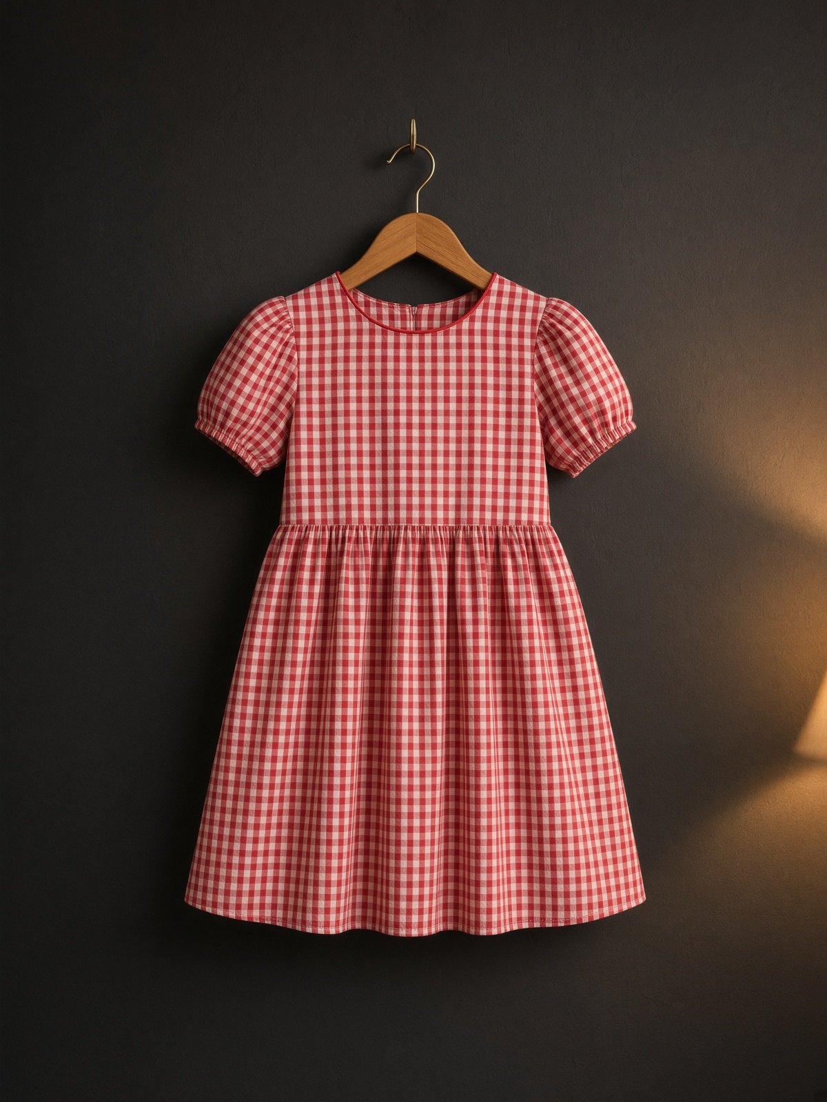 Girls Gingham Dress — Kids Clothes at Owens International