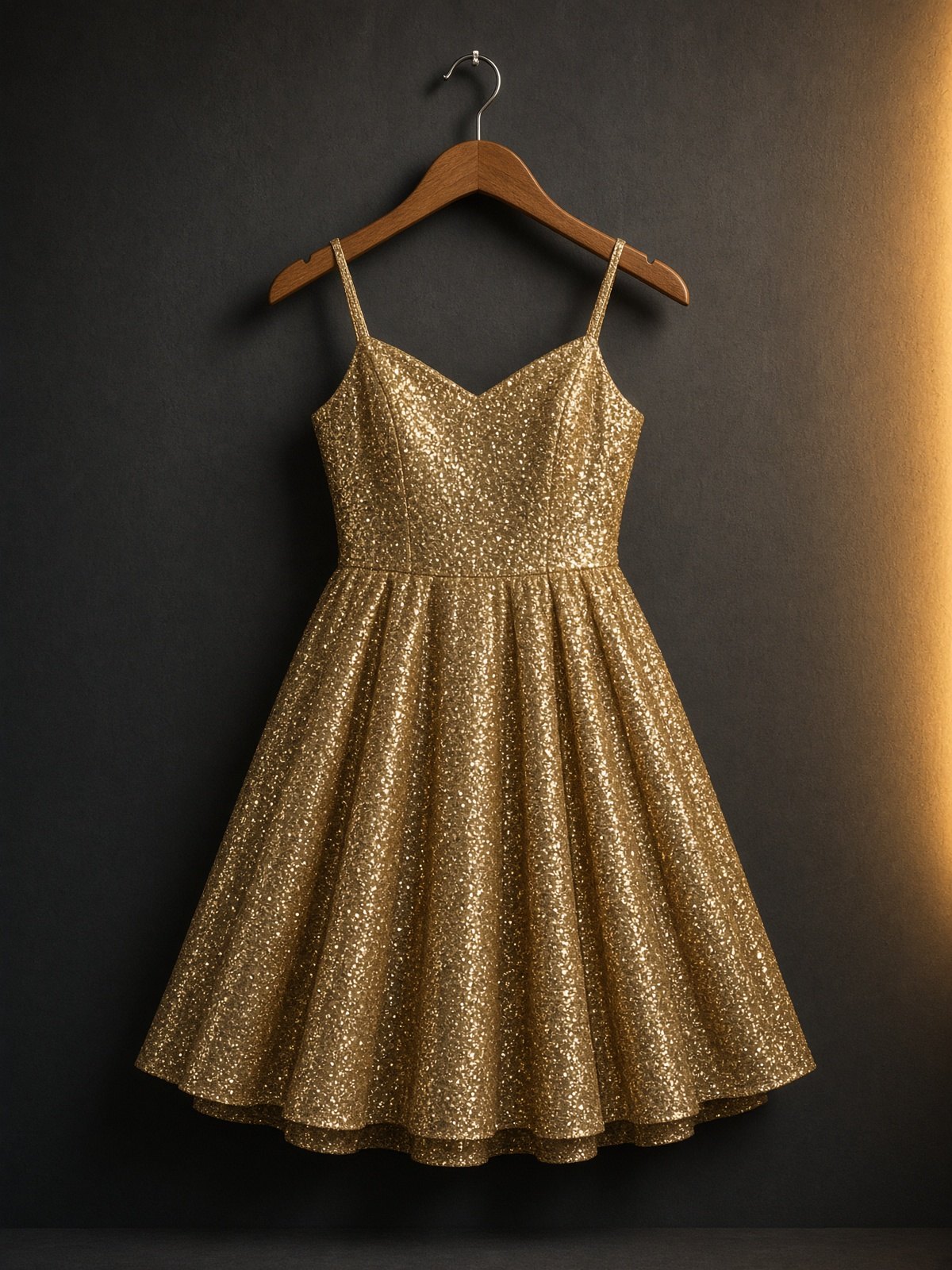 Girls Gold Party Dress — Kids Clothes at Owens International