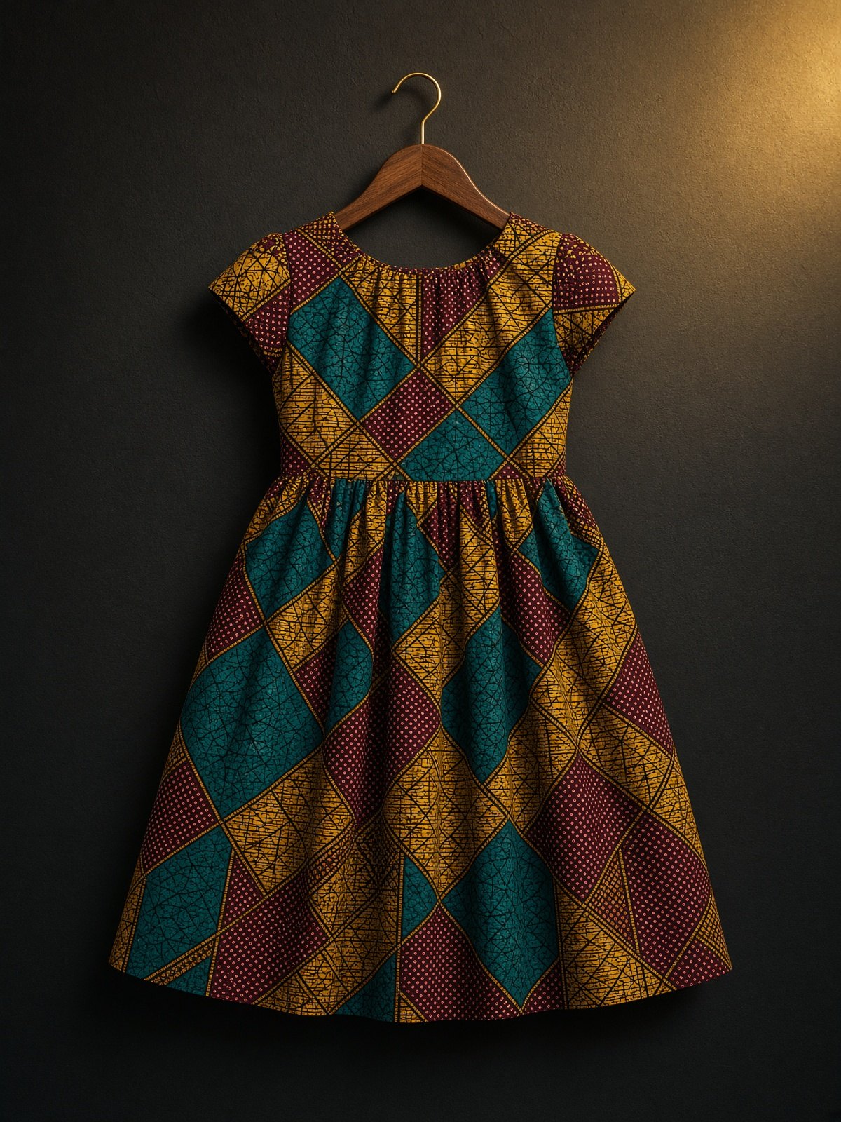 Girls Kitenge Dress — Kids Clothes at Owens International