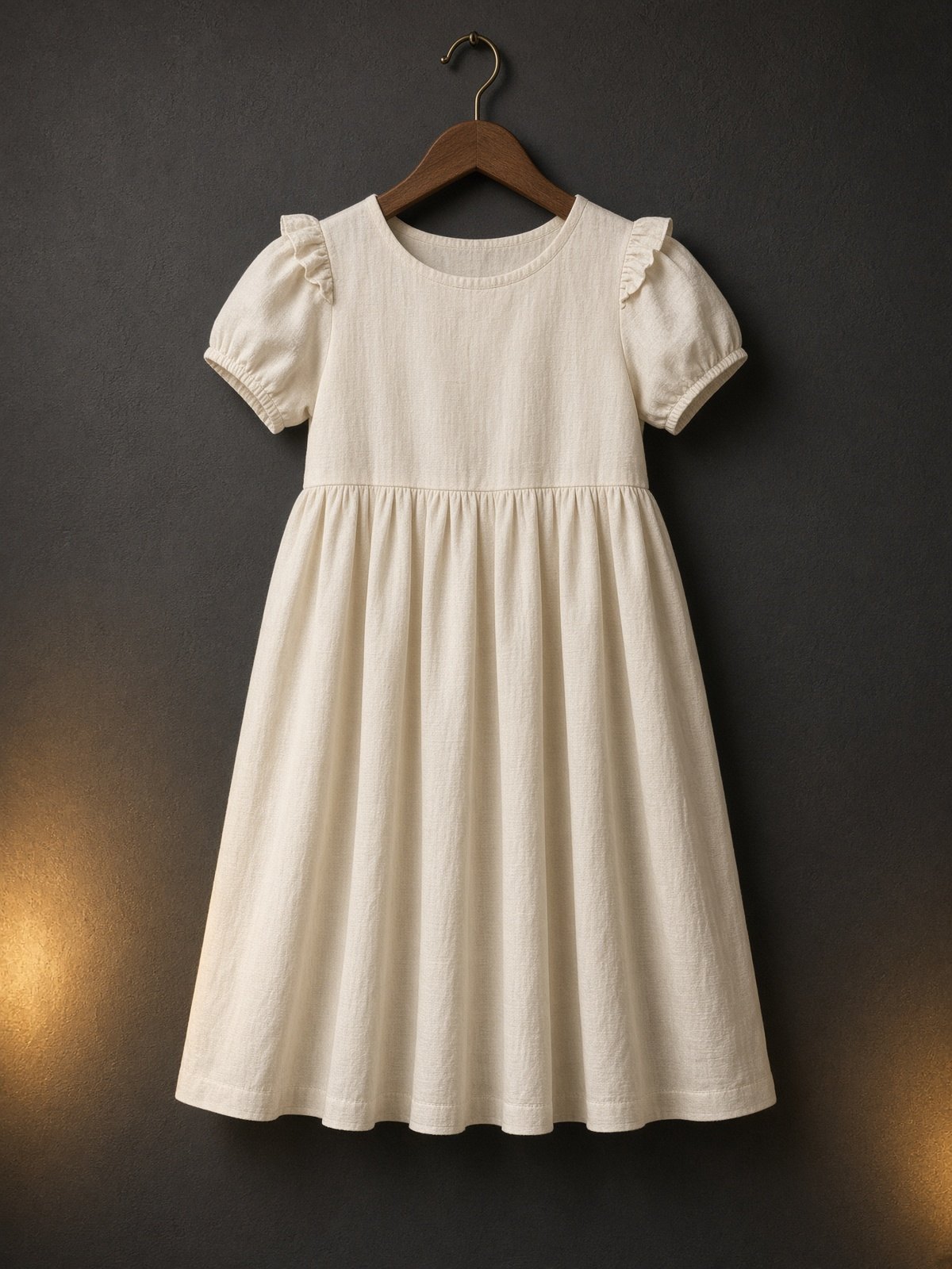Girls Off-White Frock — Kids Clothes at Owens International
