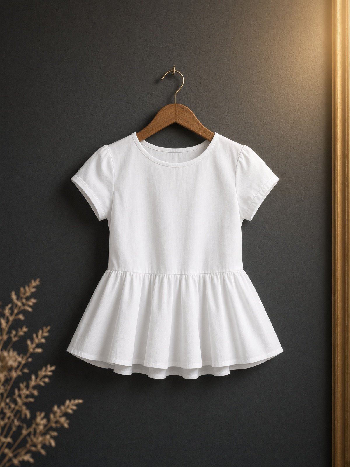 Girls Peplum Top — Kids Clothes at Owens International