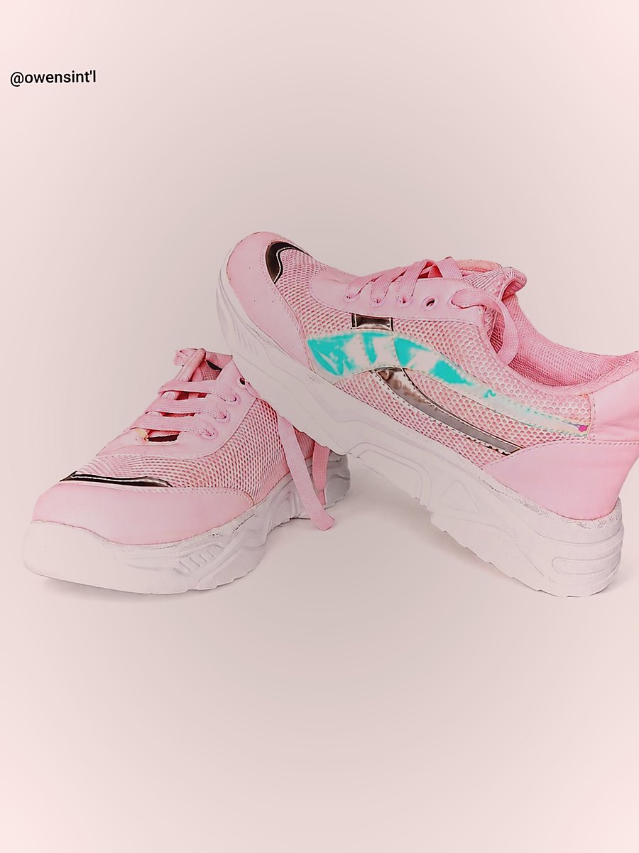 Girls Pink Sneakers — Kids Shoes at Owens International