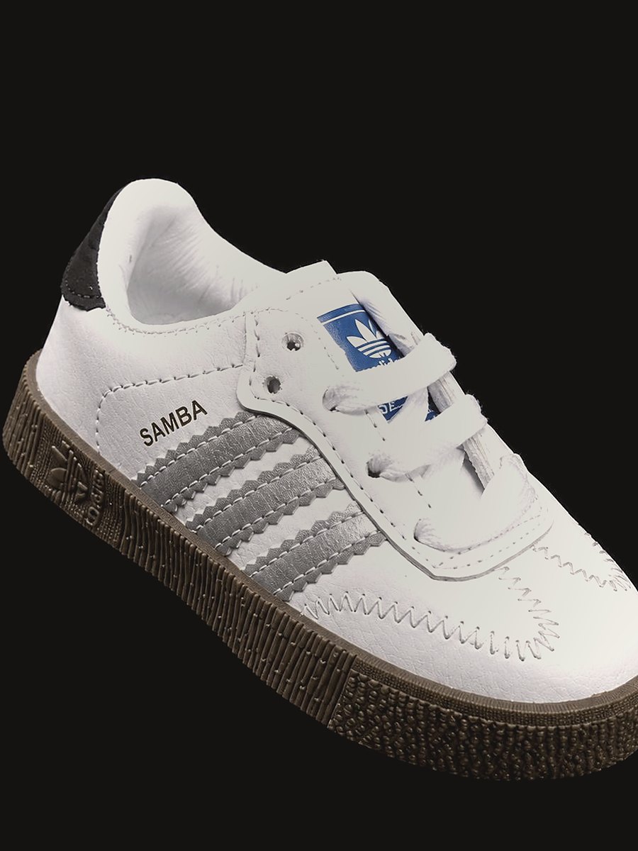 Girls White Trainers — Kids Shoes at Owens International