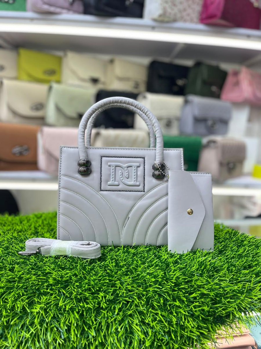 Grey Wave Mini Bag & Pouch — Women Bags at Owens International