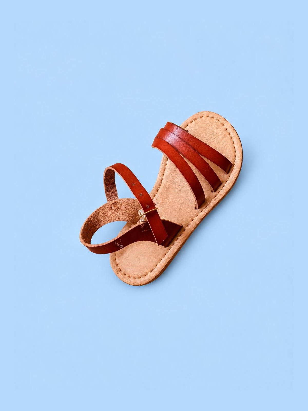 Brown Strap Sandals