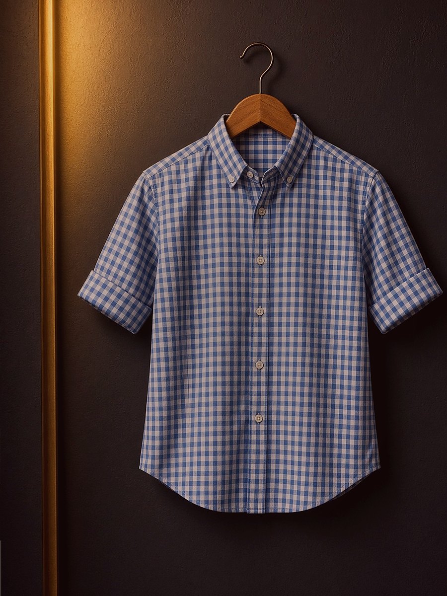 Men Check Flannel Shirt — Men Clothes at Owens International