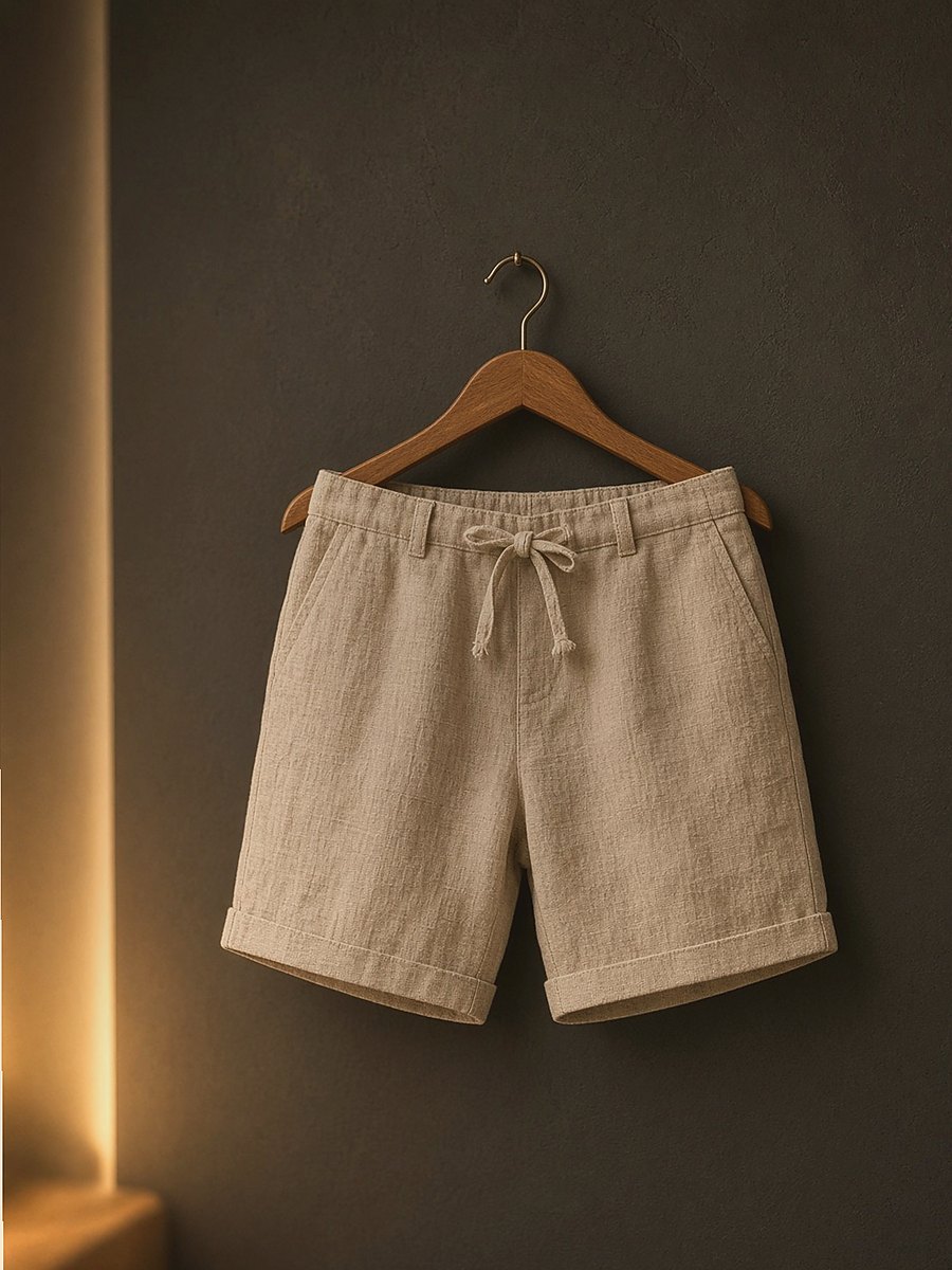 Men Linen Shorts — Men Clothes at Owens International