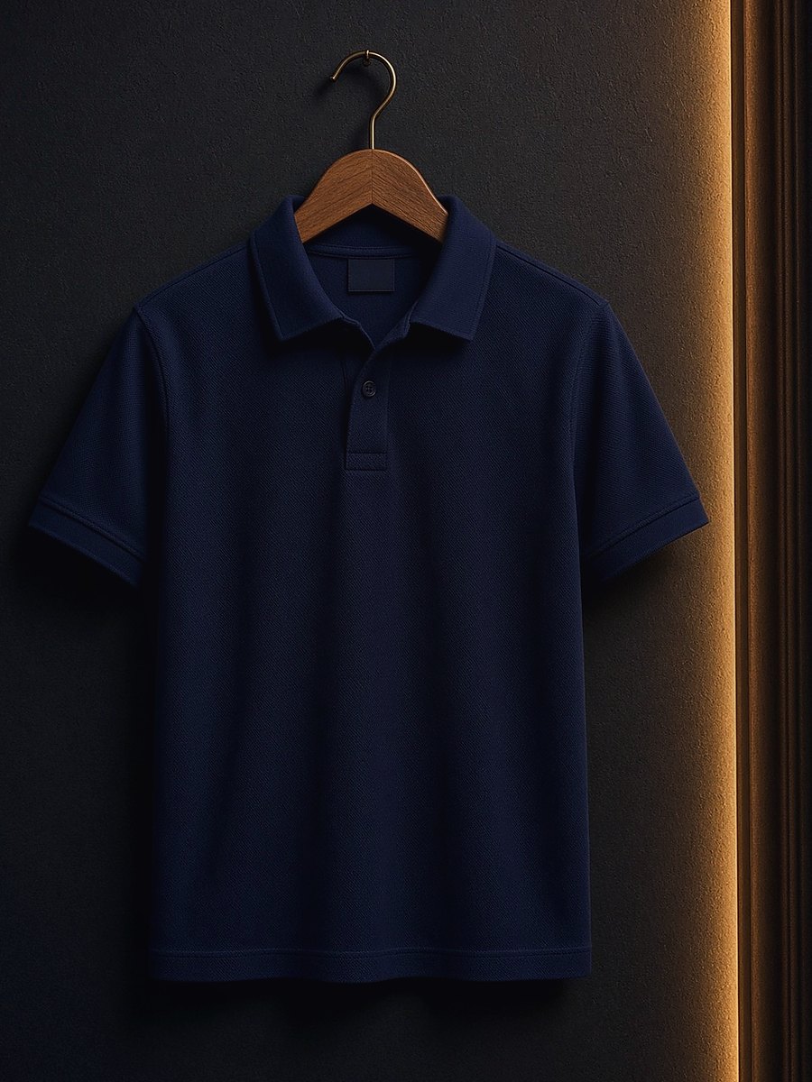Men Navy Polo — Men Clothes at Owens International