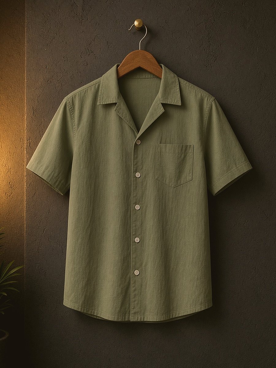 Men Safari Shirt — Men Clothes at Owens International