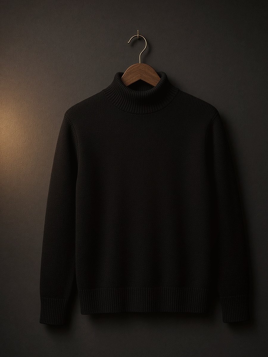 Men Knit Turtleneck — Men Clothes at Owens International