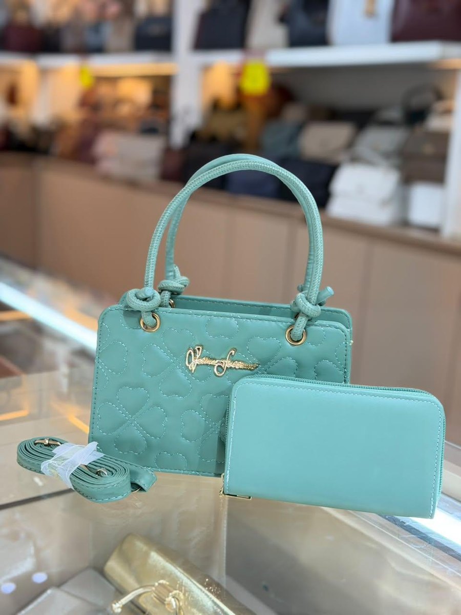 Mint Heart Mini Bag & Wallet — Women Bags at Owens International