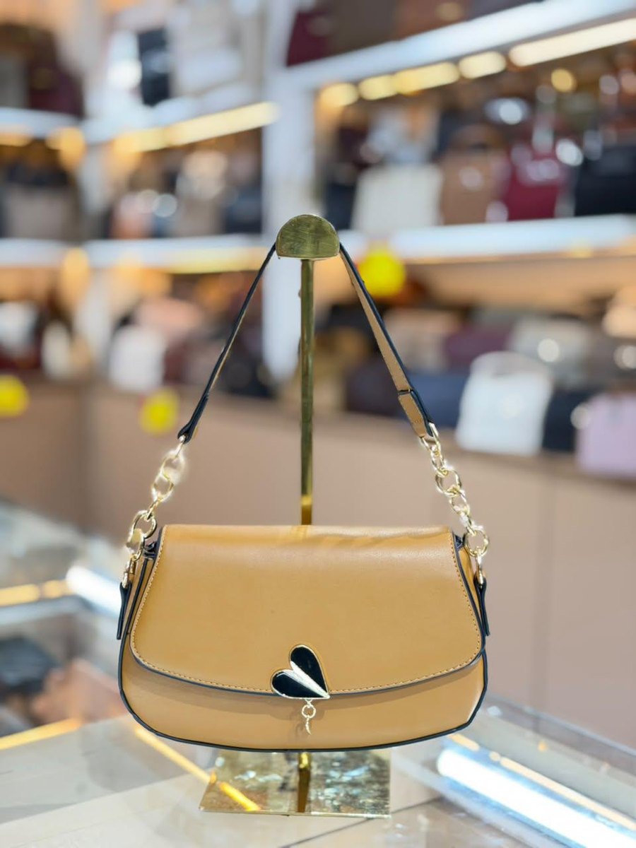 Mustard Heart Shoulder Bag — Women Bags at Owens International