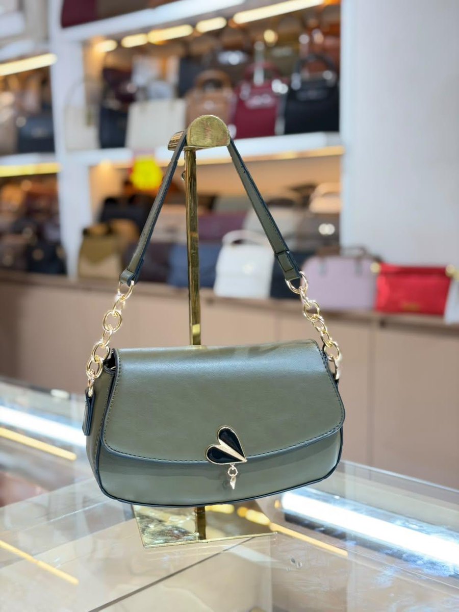 Olive Heart Shoulder Bag — Women Bags at Owens International