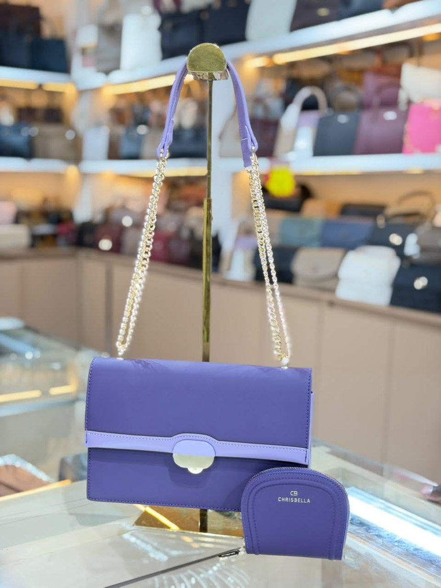Purple Chain Bag & Purse — Women Bags at Owens International