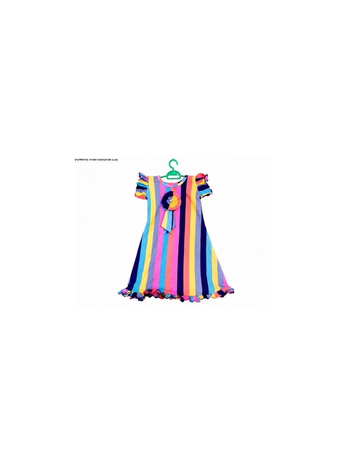 Rainbow Stripe Dress