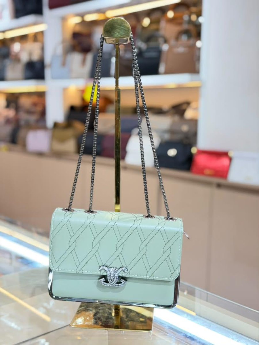 Sage Quilted Chain Bag — Women Bags at Owens International