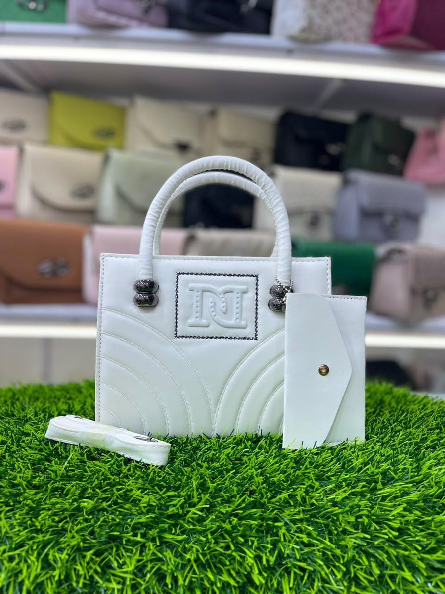 White Wave Mini Bag & Pouch — Women Bags at Owens International