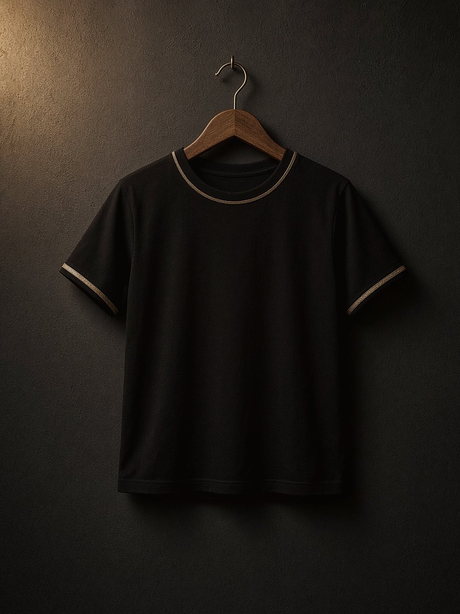 Women Gold Trim Blouse — Women Clothes at Owens International
