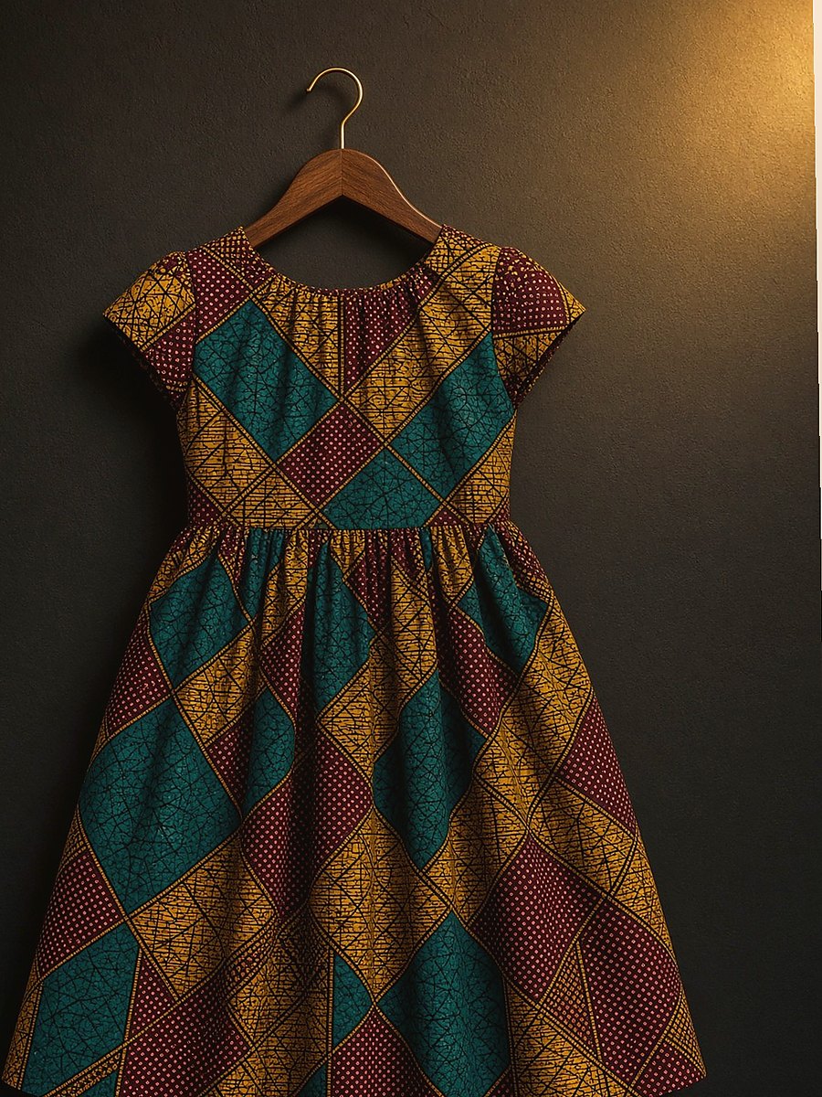 Women Kitenge Midi — Women Clothes at Owens International