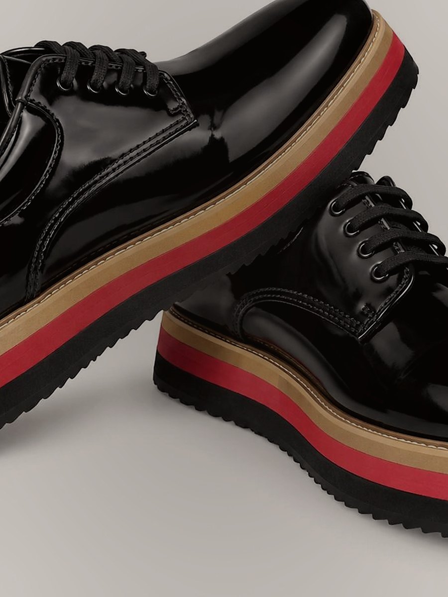 Women Black Platform Boots — Women Shoes at Owens International